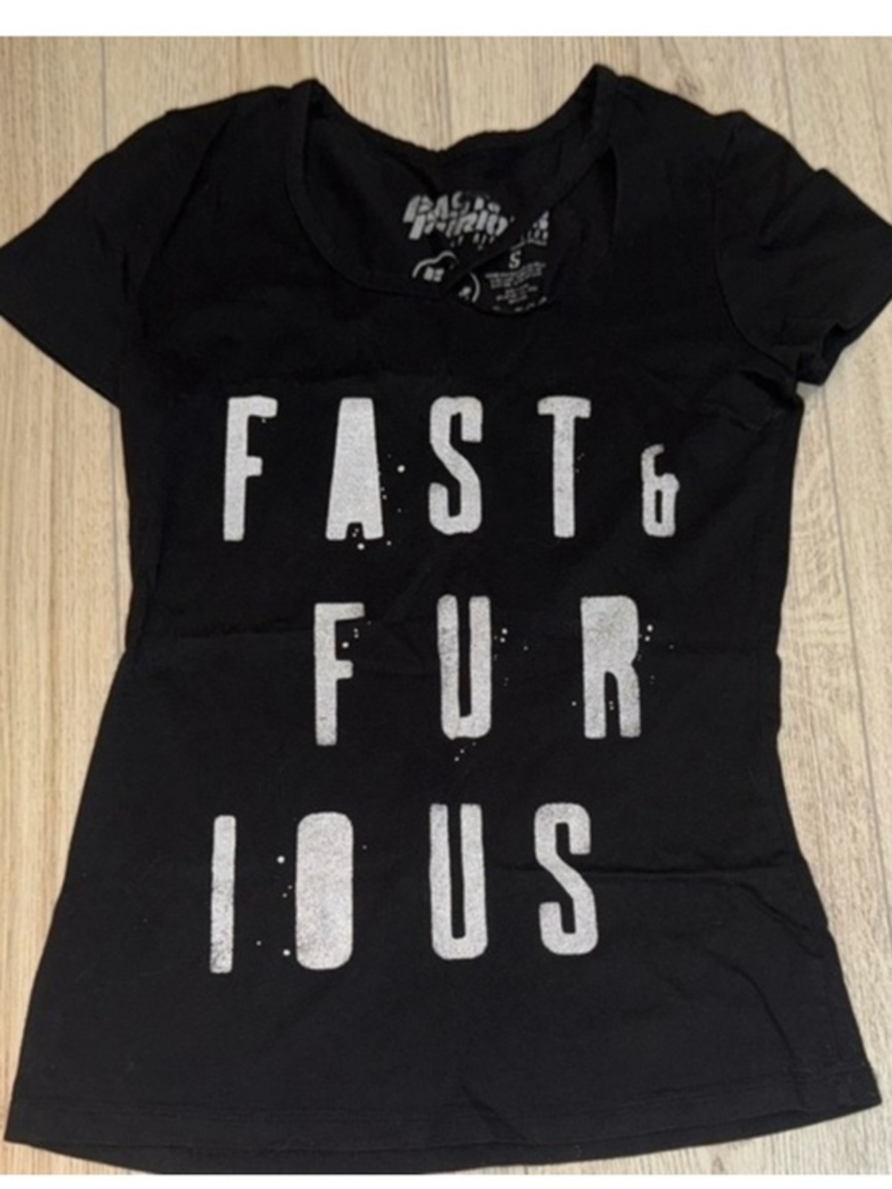 Fast & Furious by affliction Black Graphic Tee shirt short sleeve shirt